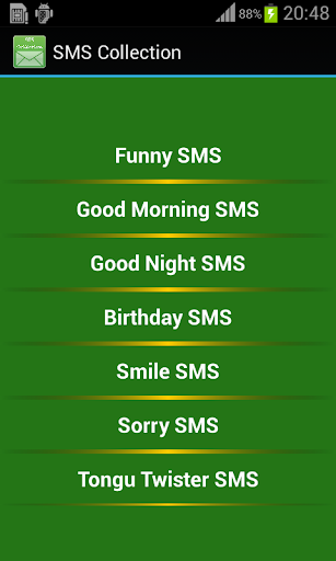 English SMS Collection