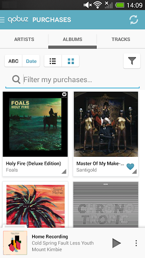 Qobuz for Android 2.2