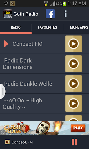 【免費音樂App】Goth Radio-APP點子