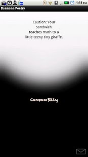Banana Poetry Generator Screenshots 1