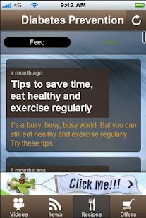 Free Diabetes Prevention Tips. Screenshots 1