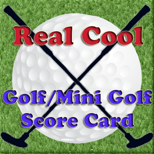 Real Cool Mini Golf Score Card LOGO-APP點子