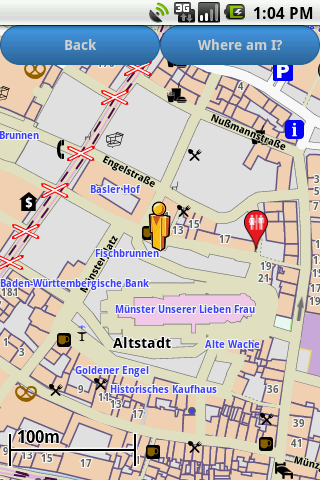 Freiburg Amenities Map