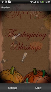 Lastest Thanksgiving Live Wallpaper APK