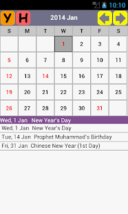 Malaysia Holiday Calendar 2015