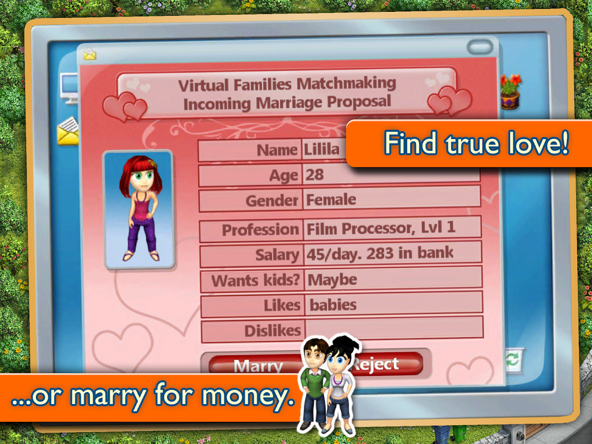 how to make money virtual families