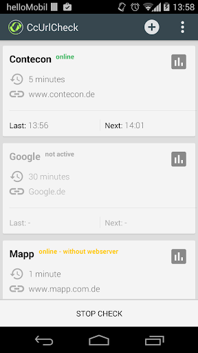 【免費生產應用App】Continuous - Server monitor-APP點子