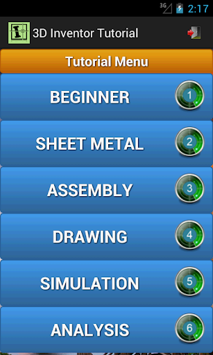 3D Inventor Tutorial