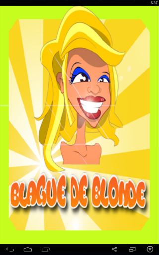 Blague De Blonde : Blagues
