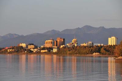 Summer in Anchorage, Alaska.