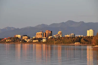 Summer in Anchorage, Alaska.