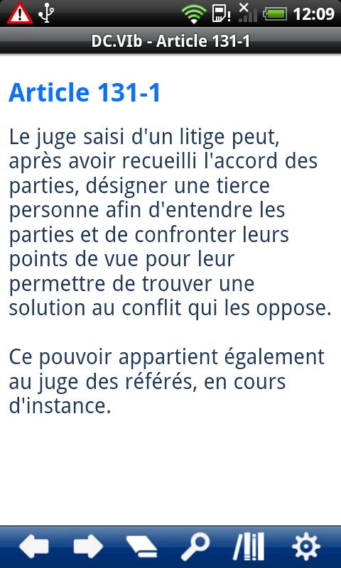 French Civil Procedure Code Screen 3