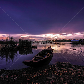 going sleep  by Arik S. Mintorogo - Landscapes Sunsets & Sunrises