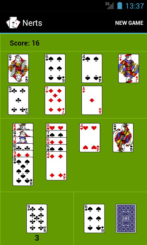 Android application Nerts screenshort