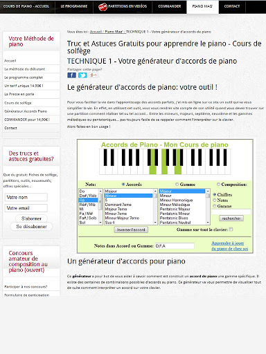 【免費音樂App】Apprendre le Piano-APP點子