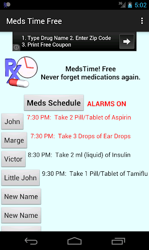 MedsTime Free