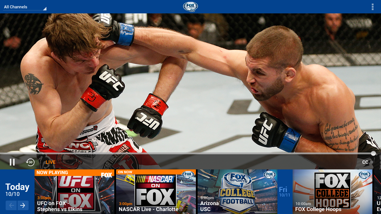 FOX Sports GO Android Apps on Google Play