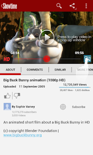 YouTube Floating HD Player - screenshot thumbnail