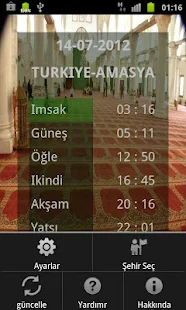 Namaz Vakitleri Diyanet - screenshot thumbnail