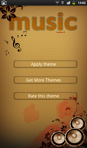 Music Keyboard Theme