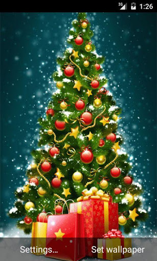 【免費個人化App】Christmas Tree Live Wallpaper-APP點子