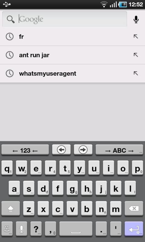 AnySoftKeyboard 3D Theme Screen 2