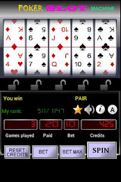 Poker slot machine B grasshopper games poster 1