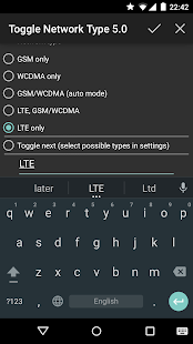 Toggle Network Type 5.0 (root) Screenshots 7