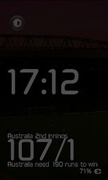 Ashes Test Cricket DeskClock poster 1
