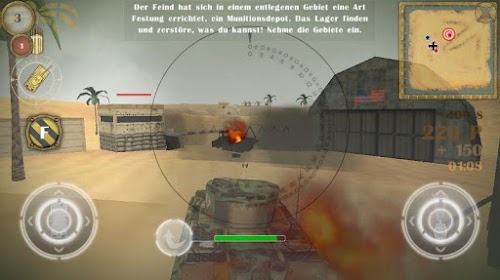 Android application BATTLE KILLER TIGER HD 3D screenshot