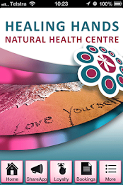 Healing Hands Natural Health poster 1