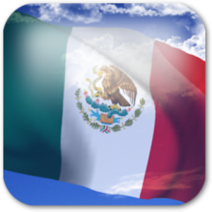 3D Mexico Flag logo