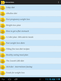 Selected diets Screenshots 13