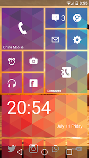 Launcher 8 WP style Screenshot