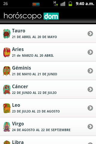 【免費新聞App】Horóscopo de Dominical-APP點子