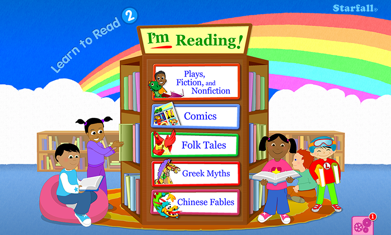 Starfall Im Reading Screen 1