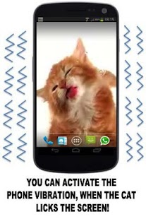 CAT LICKS LIVE WALLPAPER PRO Screenshots 3
