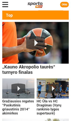 SportoTV sporto transliacijos