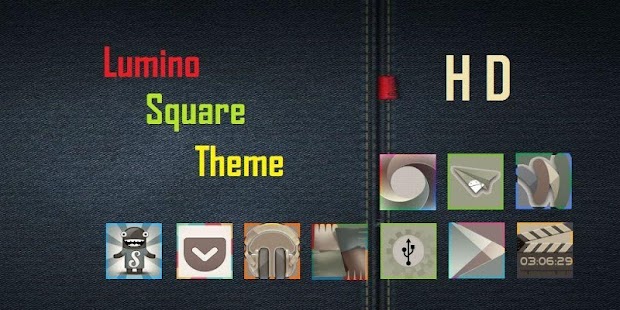 How to download Lumino Square HD Icons 1.5 mod apk for pc