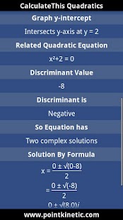 CalculateThis Quadratics Screenshots 4