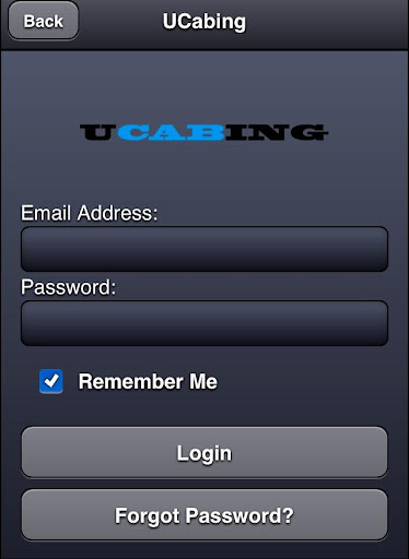UCabing: Passenger App