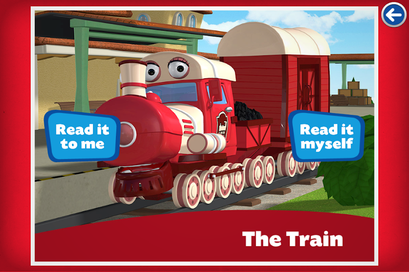 Paulie and Fiona Book App Screen 2