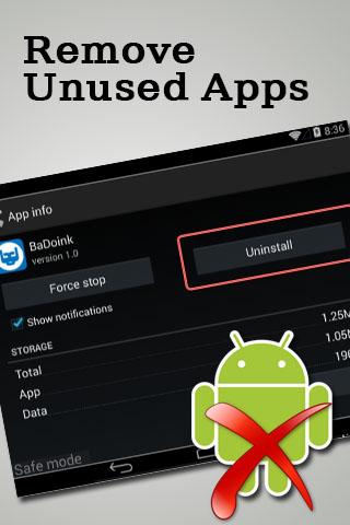 Remove Unused Apps