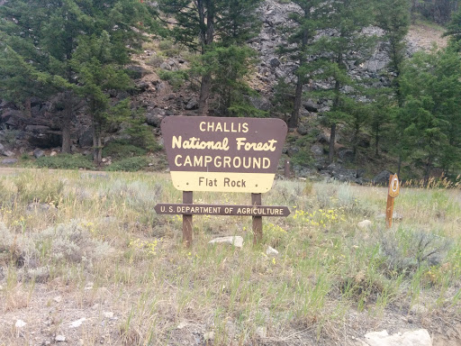 Challis NF Flat Rock Campground