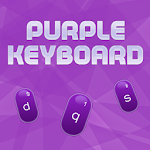 Cover Image of Télécharger Purple Keyboard Theme 1.6 APK