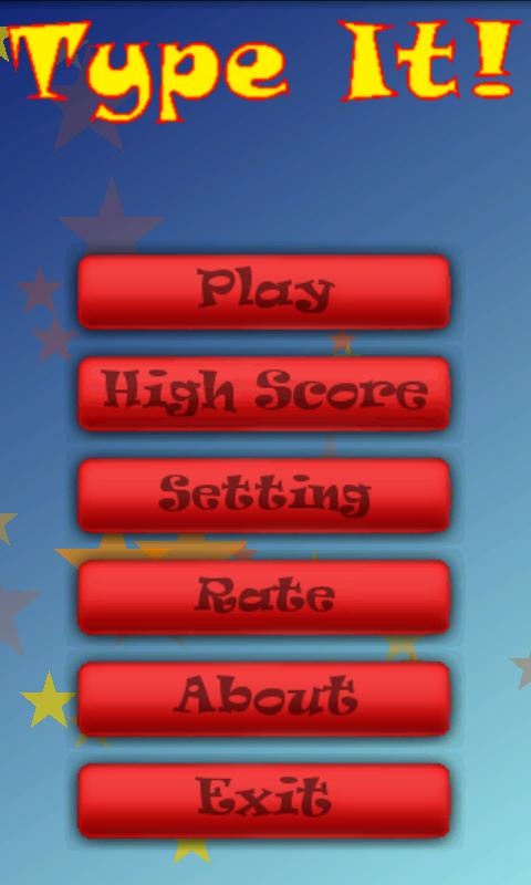 Type It! - screenshot