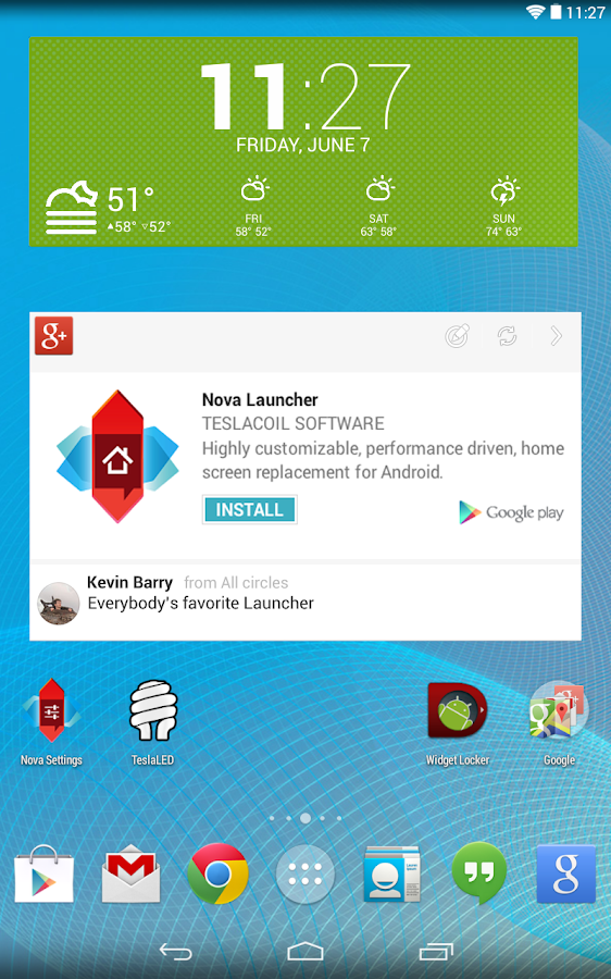 Nova Launcher - screenshot
