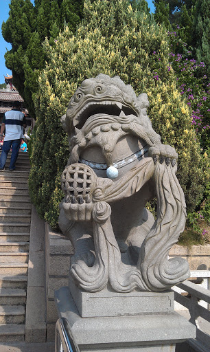 湄州岛狮子雕像