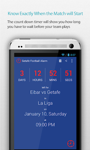 Getafe Football Alarm