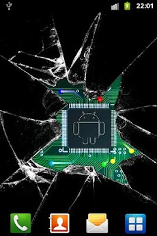 割れたガラスの壁紙 Androidアプリ Applion